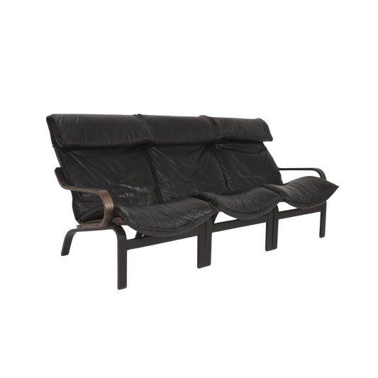 IKEA Poem Leather Sofa, 1980s