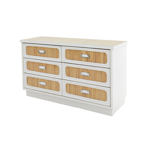 Faux Wood Formica Dresser, 1970s