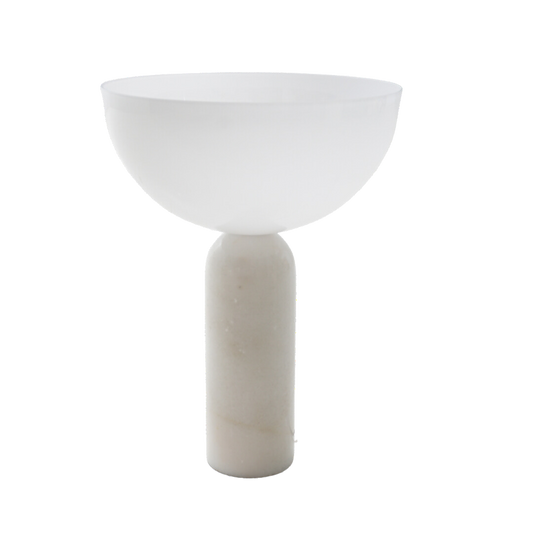 Travertine Base Lamp
