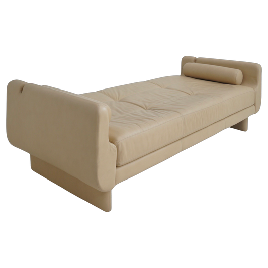 Matinee Leather Sofa by Vladimir Kagan, 1990s