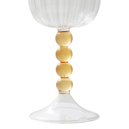 Pair of Tall Stemmed Chalices
