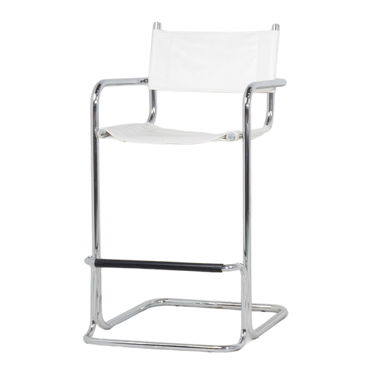 Mart Stam Style Tubular Cantilever Stool, 1970s