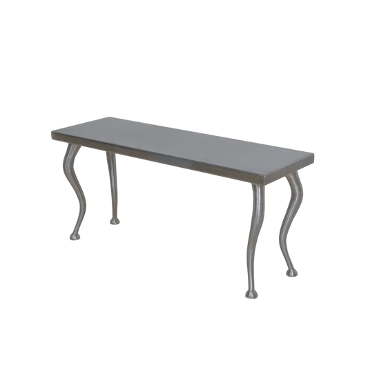 Aluminum Wavy Leg Bench