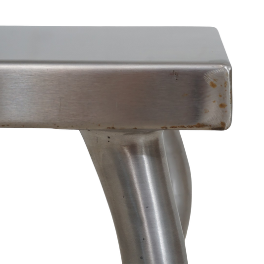 Aluminum Wavy Leg Bench
