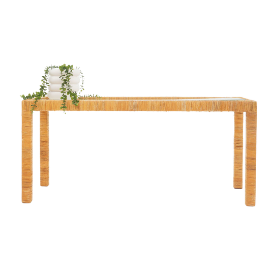 Rattan Console, 1970s