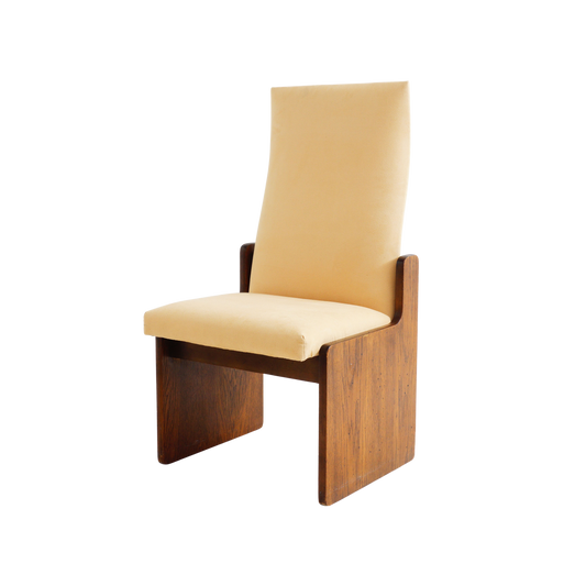 Set of 4 Brutalist Chairs by Lane, 1970s