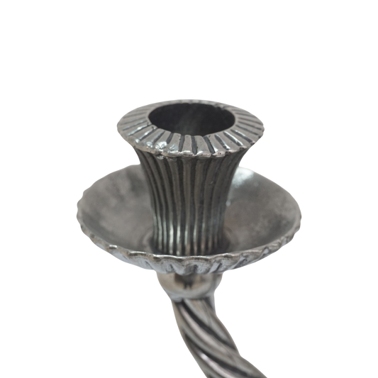 Twisted Three Flame Candelabra