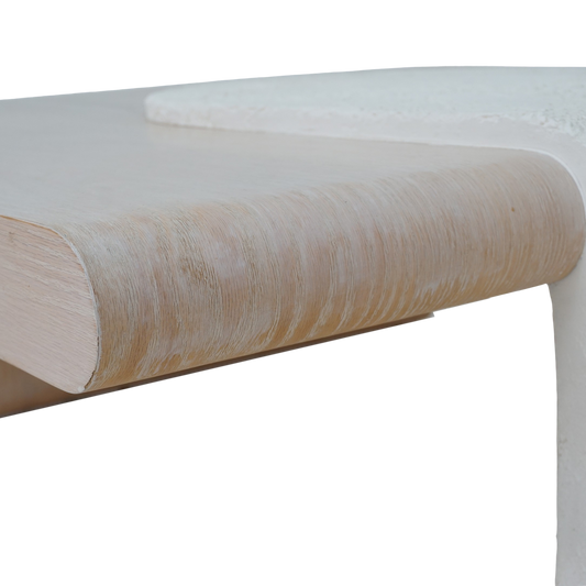 Two-Tone Waterfall Coffee Table