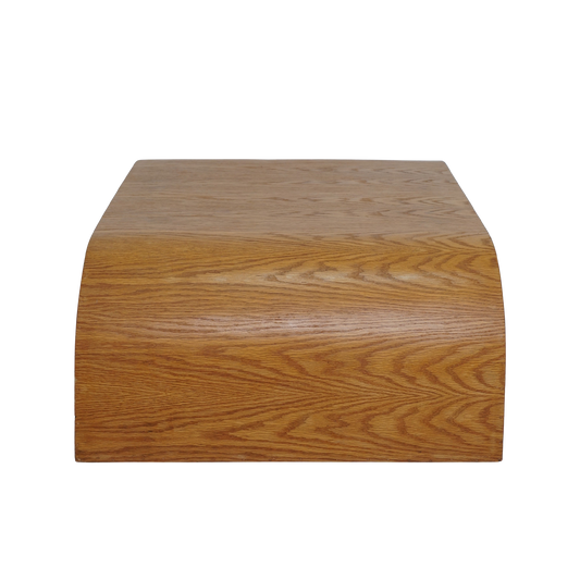 Large Oak Waterfall Coffee Table