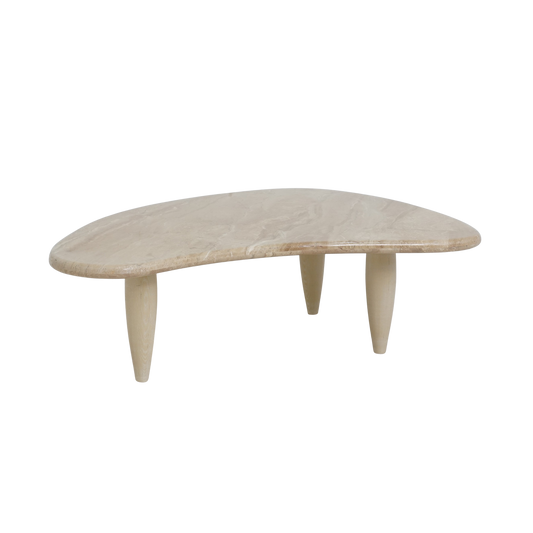 Biomorphic Marble Coffee Table