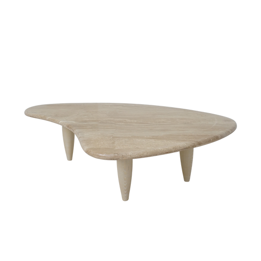Biomorphic Marble Coffee Table