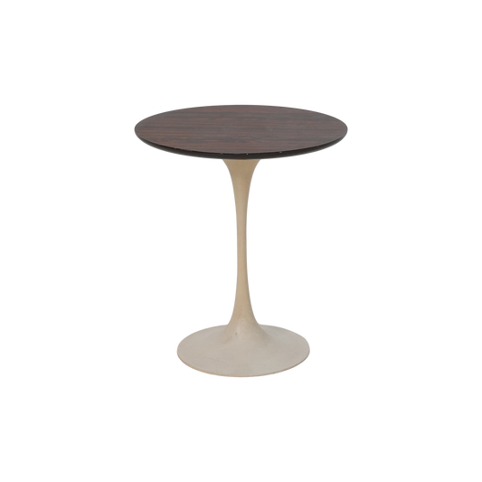 Faux Rosewood Tulip Side Table