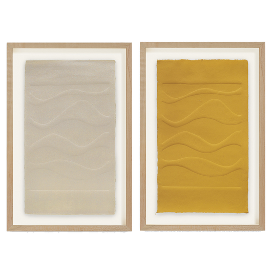 Currents on Embossed Paper, 2023