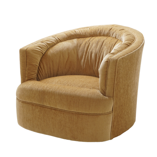 Barrel Back Swivel Chair