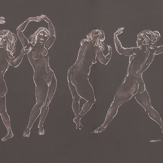 Figures Dancing by Joseph Capozio, 1970s