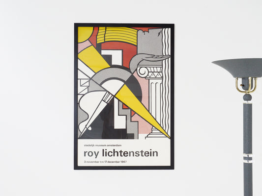 Stedelijk Museum Poster by Roy Lichtenstein, 1967