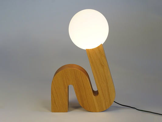 Curl Table Lamp by Lubbux, 2023