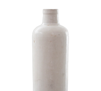 White Ceramic Vessel by James Beam, 1950s