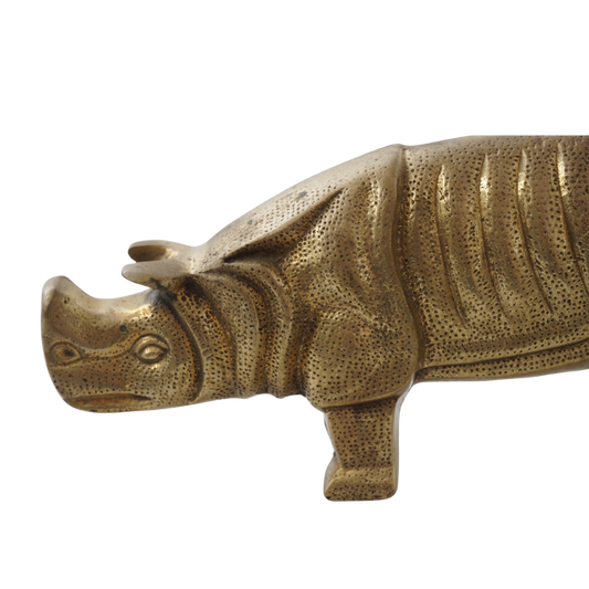 Brass Rhinoceros, 1970s