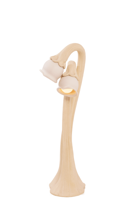 Calla Lilly Lamp by Doug Blum, 1980s