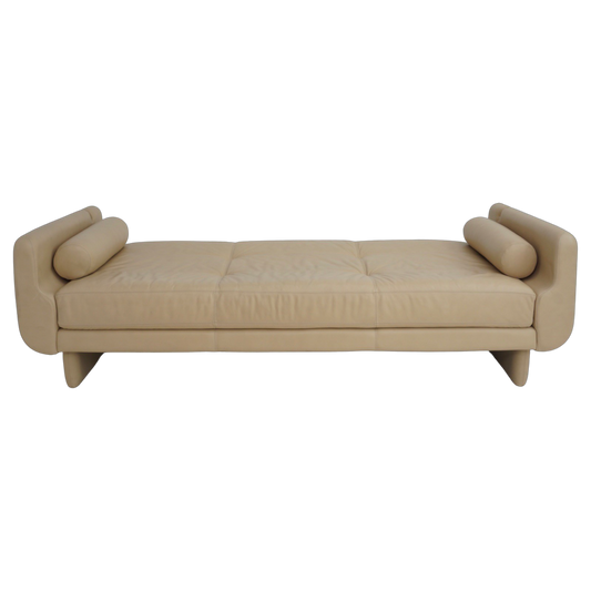 Matinee Leather Sofa by Vladimir Kagan, 1990s