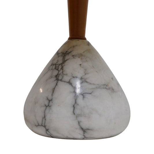Pair of Marble Base Table Lamps, 1960s