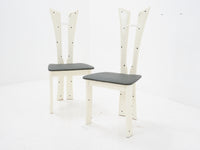 French Lacquered Dining Chair by Pierrot, 1970s