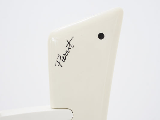 French Lacquered Dining Chair by Pierrot, 1970s