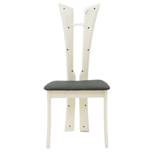 French Lacquered Dining Chair by Pierrot, 1970s