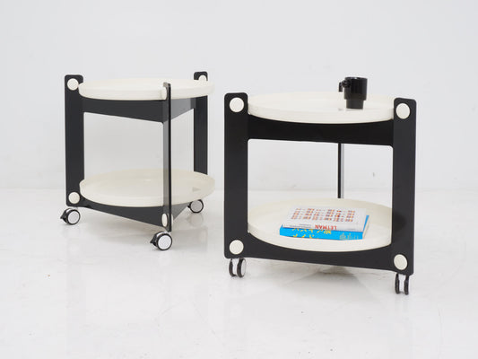 Black & White Tray Table