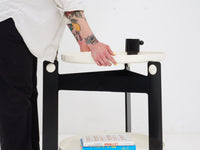 Black & White Tray Table