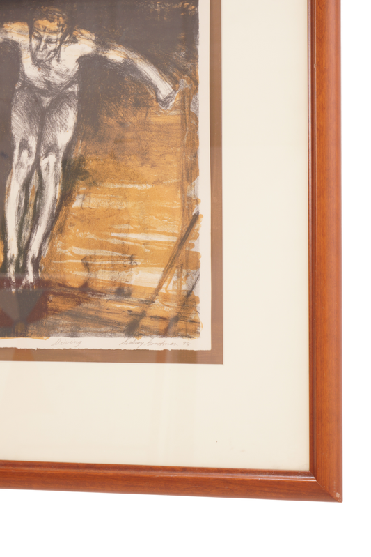 Diving Litograph, 21x25