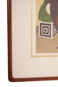 Bar & Barbara Lithograph, 26x26