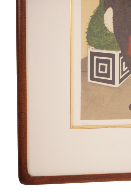 Bar & Barbara Lithograph, 26x26