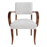 Set of 4 French Bouclé Chairs, 1970s