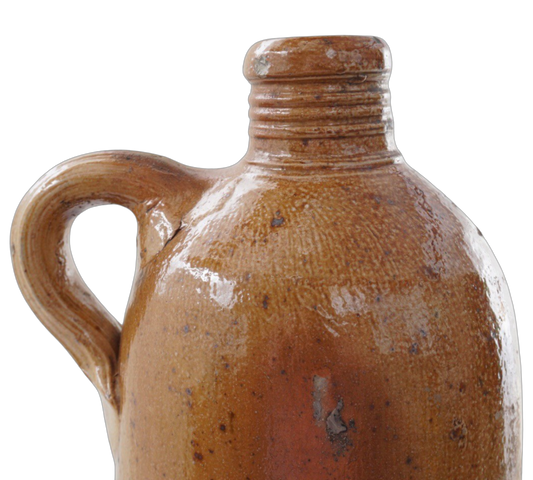 Antique German Salt Glaze Pottery Vessel