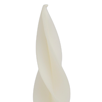 Pair of Twisted Taper Candles, 1970s