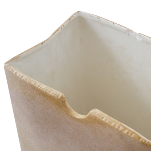 Ceramic Paper Bag Vase