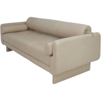 Matinee Leather Sofa by Vladimir Kagan, 1990s