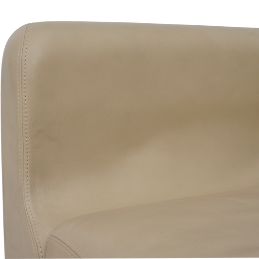 Matinee Leather Sofa by Vladimir Kagan, 1990s