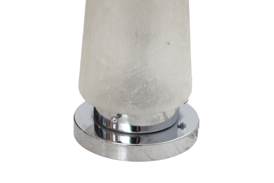 Glass Mushroom Table Lamp, 1970s