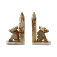 Pair of Onyx Siesta Bookends, 1970s