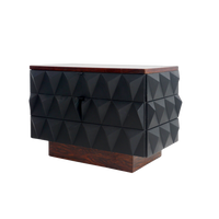 Low Brutalist Rosewood Dresser, 1960s