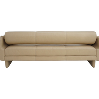 Matinee Leather Sofa by Vladimir Kagan, 1990s