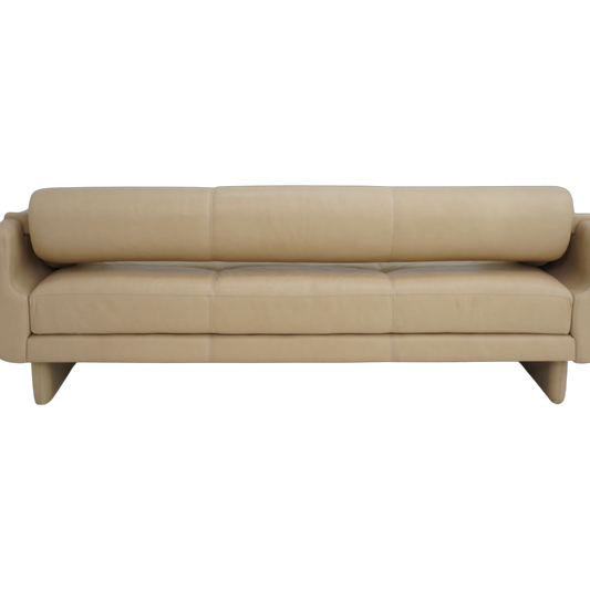 Matinee Leather Sofa by Vladimir Kagan, 1990s