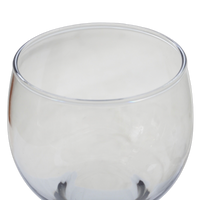 Pair of Smoked Glass Cocktail Glasses, 1970s