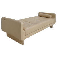 Matinee Leather Sofa by Vladimir Kagan, 1990s