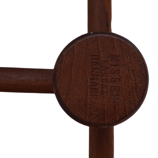 Teak Wine Rack by Nissen Langaa, 1960s