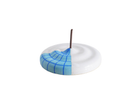 Blue Drop Incense Holder