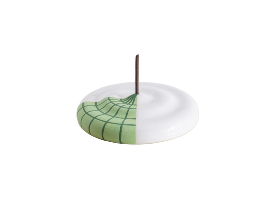 Green Drop Incense Holder